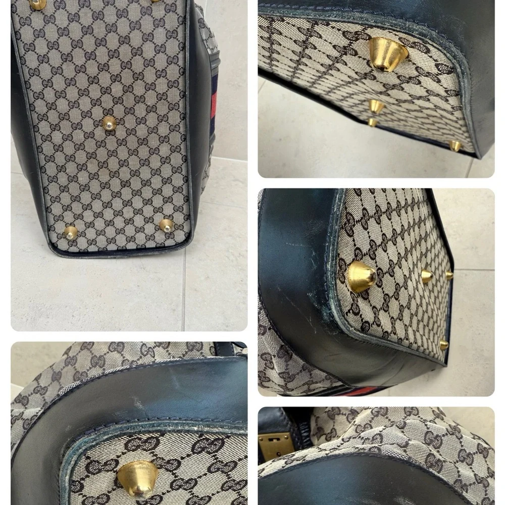 Gucci Vintage Web Train Case - Picture 6 of 6